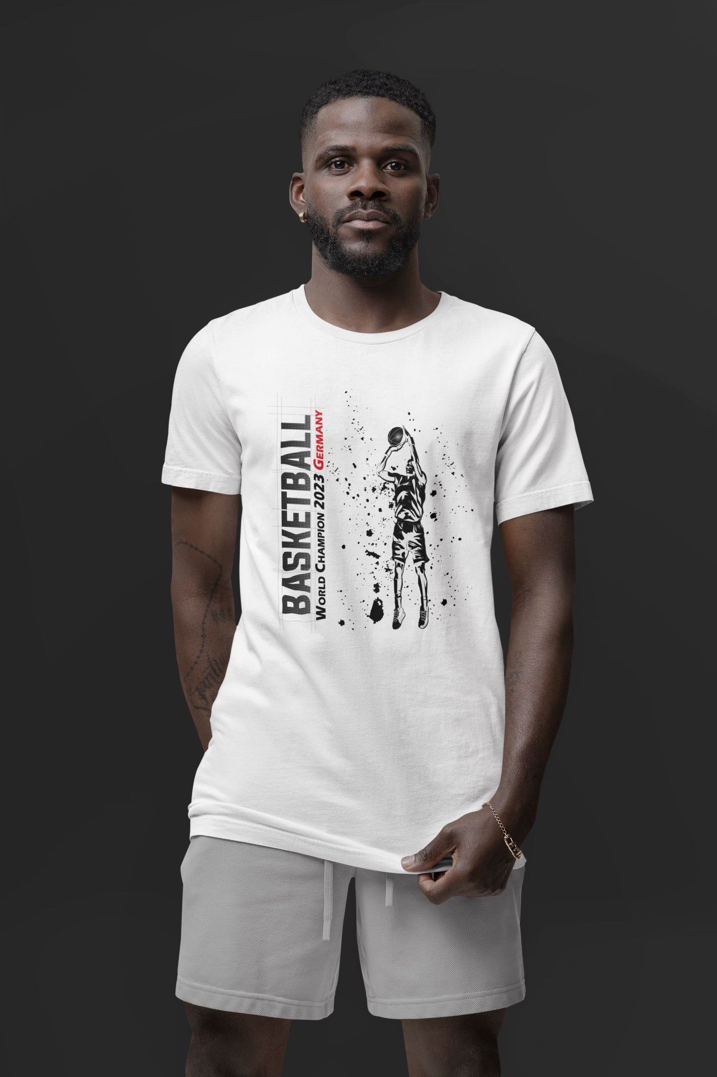 Basketball Weltmeister 2023 Deutschland Unisex-T-Shirt Soulmates