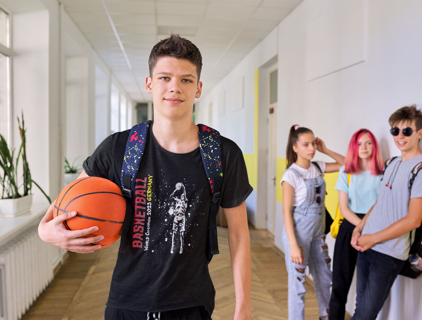 Basketball Weltmeister 2023 Deutschland Unisex-T-Shirt Soulmates