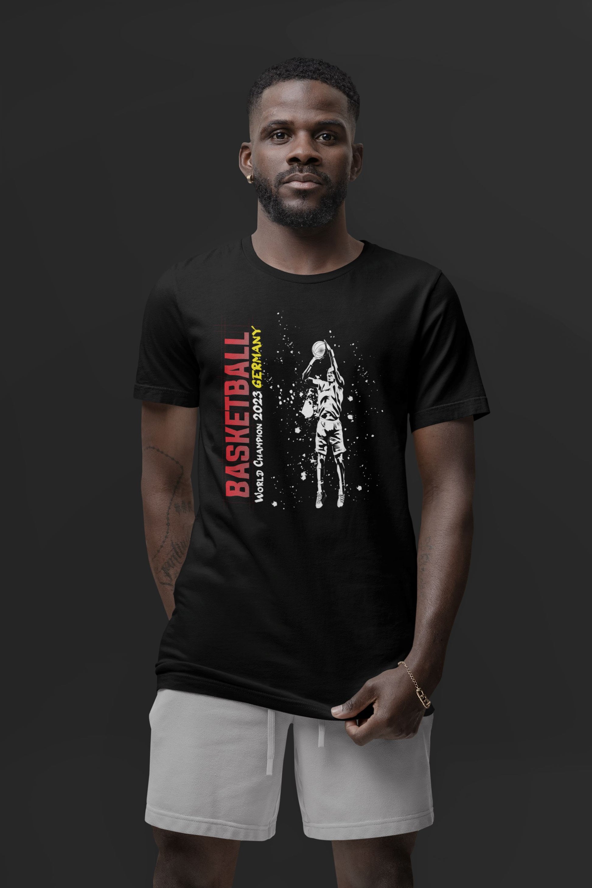 Basketball Weltmeister 2023 Deutschland Unisex-T-Shirt Soulmates