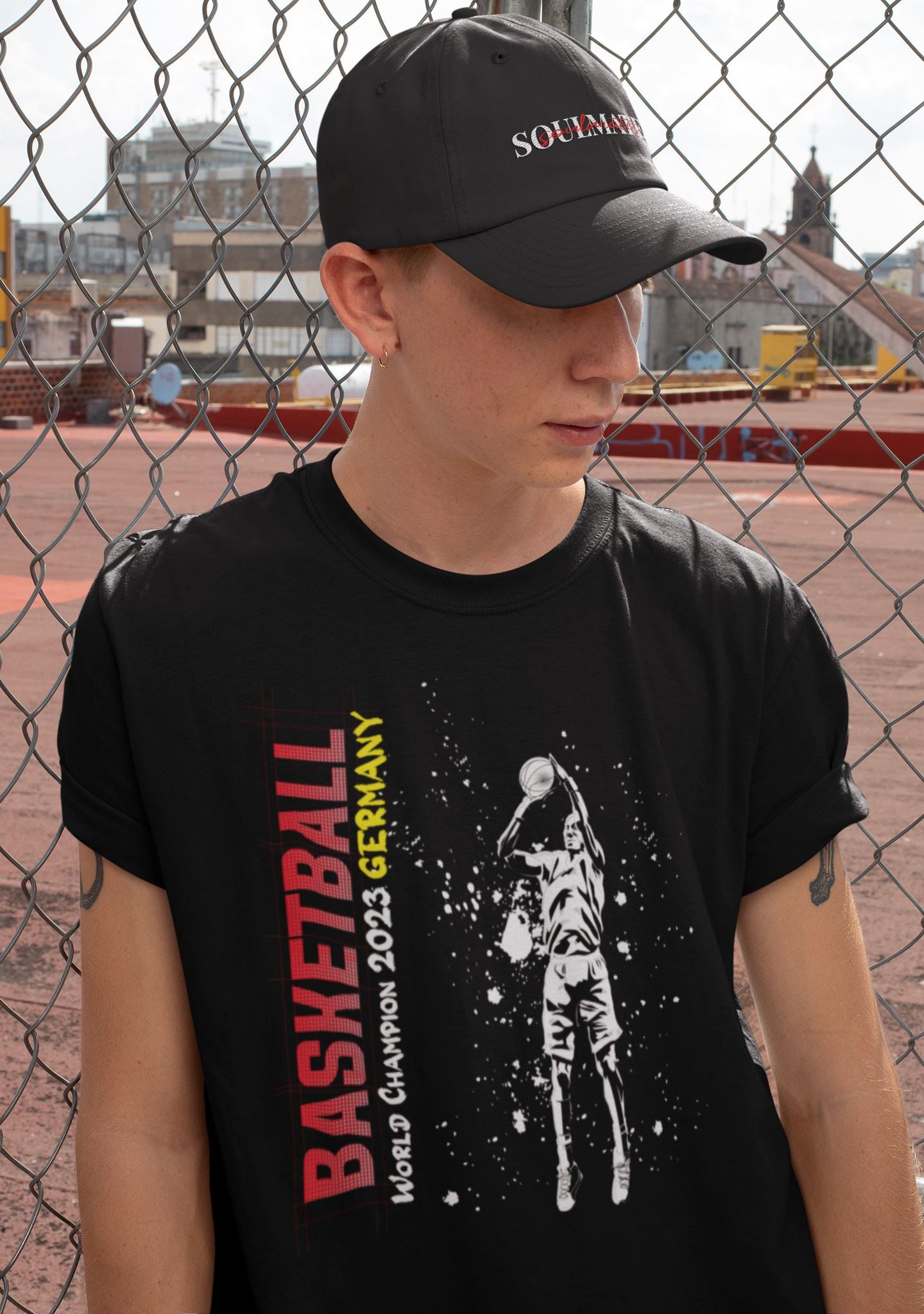 Basketball Weltmeister 2023 Deutschland Unisex-T-Shirt Soulmates