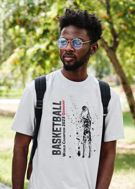 Basketball Weltmeister 2023 Deutschland Unisex-T-Shirt Soulmates