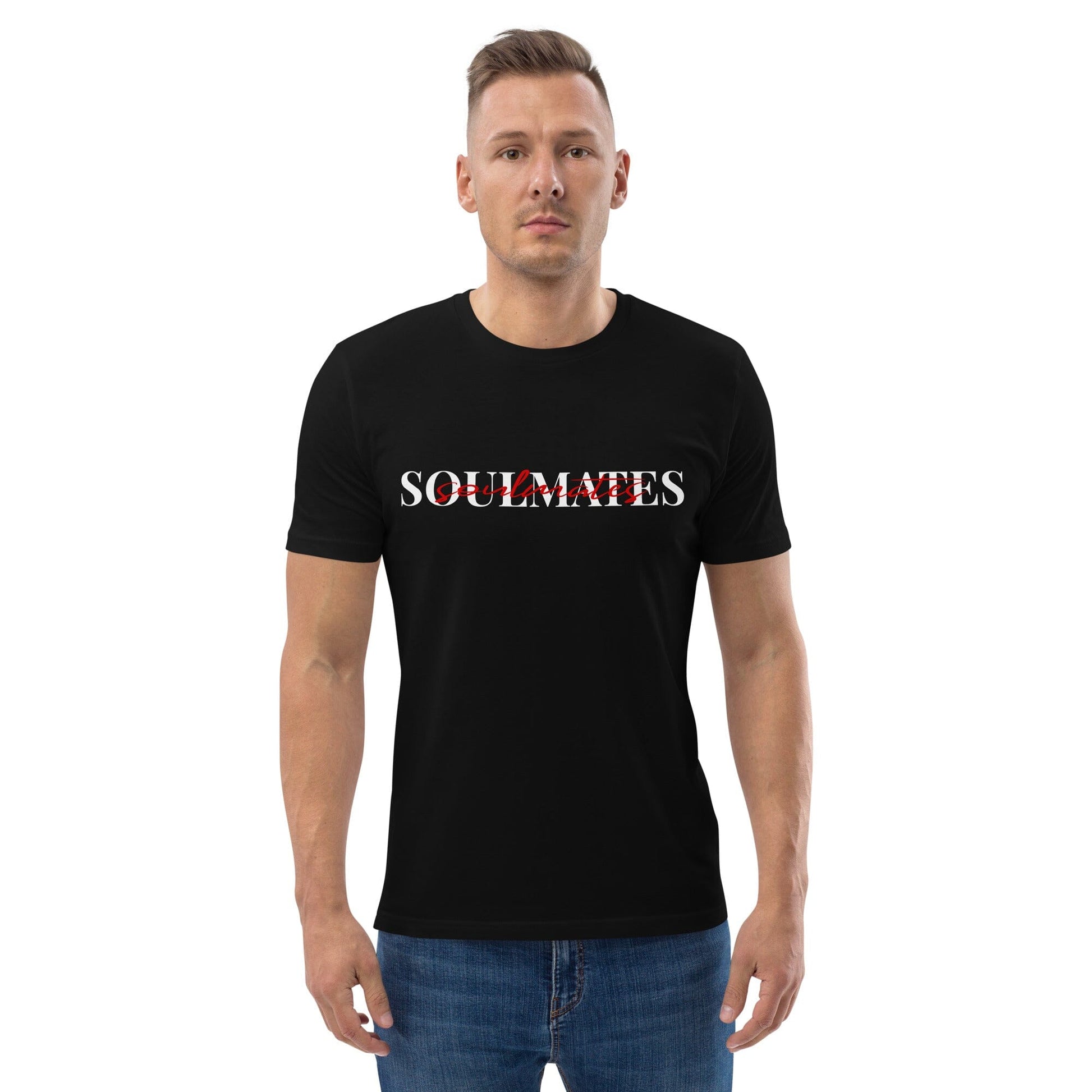 Broken Culture Bear Streetwear - Unisex-Bio-Baumwoll-T-Shirt Soulmates