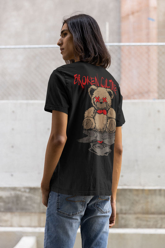 Broken Culture Bear Streetwear - Unisex-Bio-Baumwoll-T-Shirt Soulmates