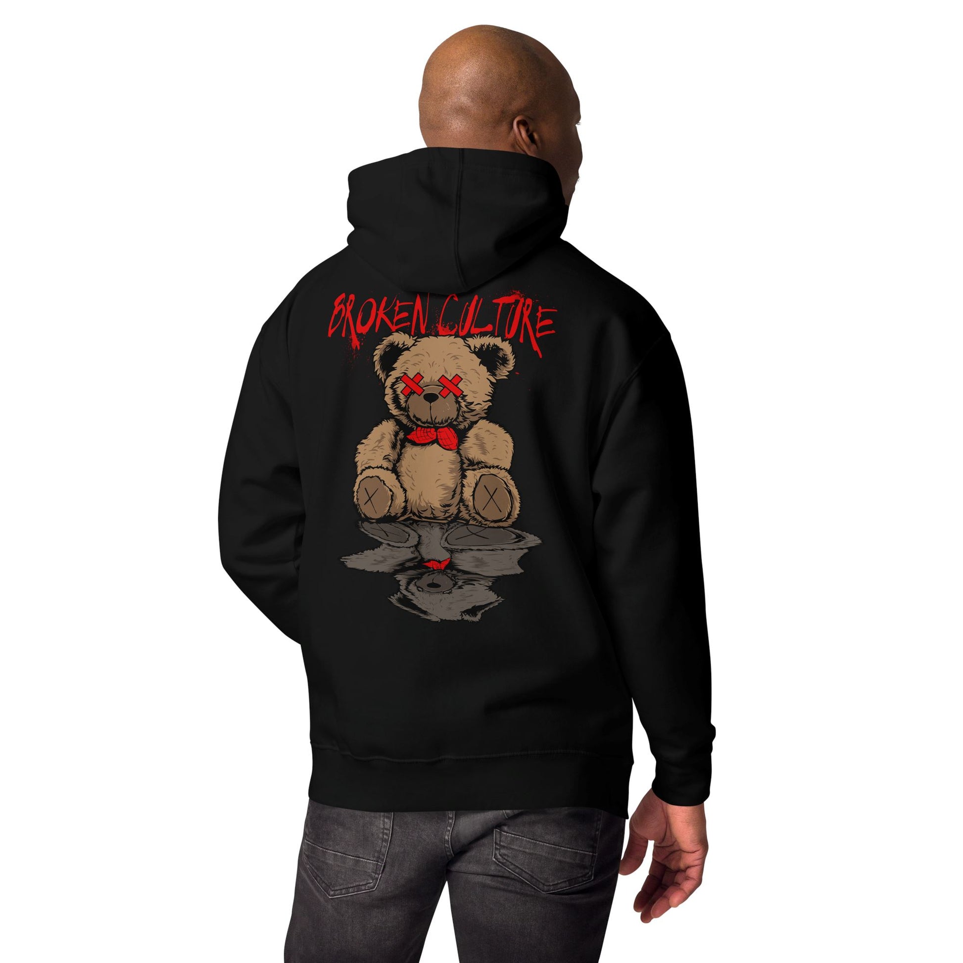Broken Culture Bear Streetwear. Unisex-Kapuzenpullover Soulmates