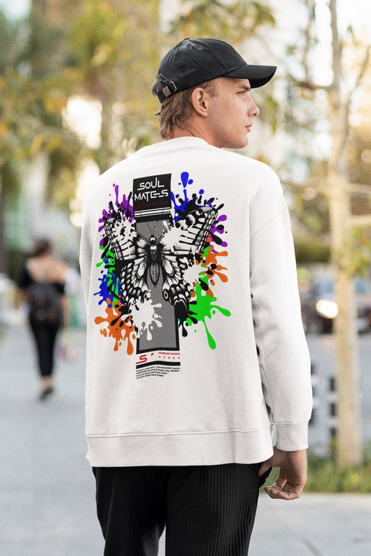 Butterfly Unisex-Premium-Pullover Soulmates