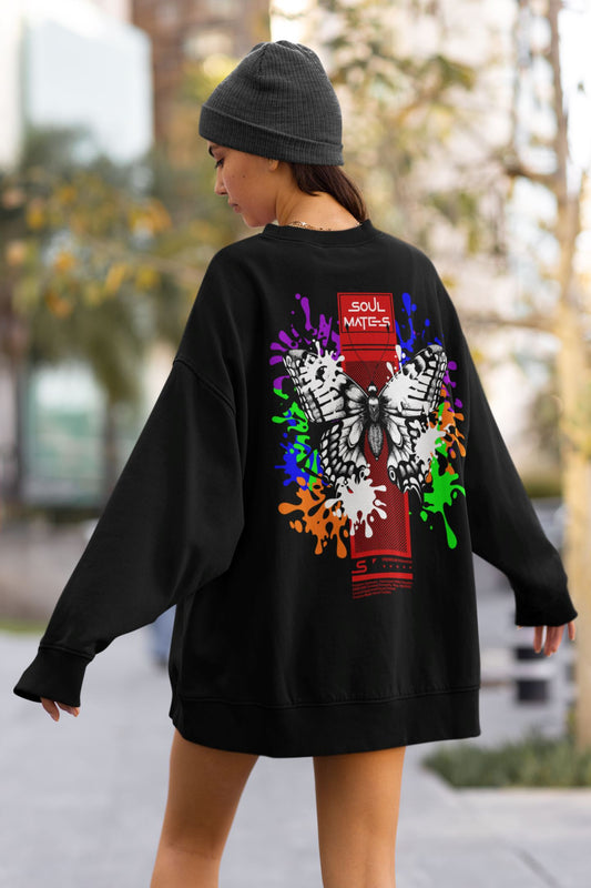 Butterfly Unisex-Premium-Pullover Soulmates