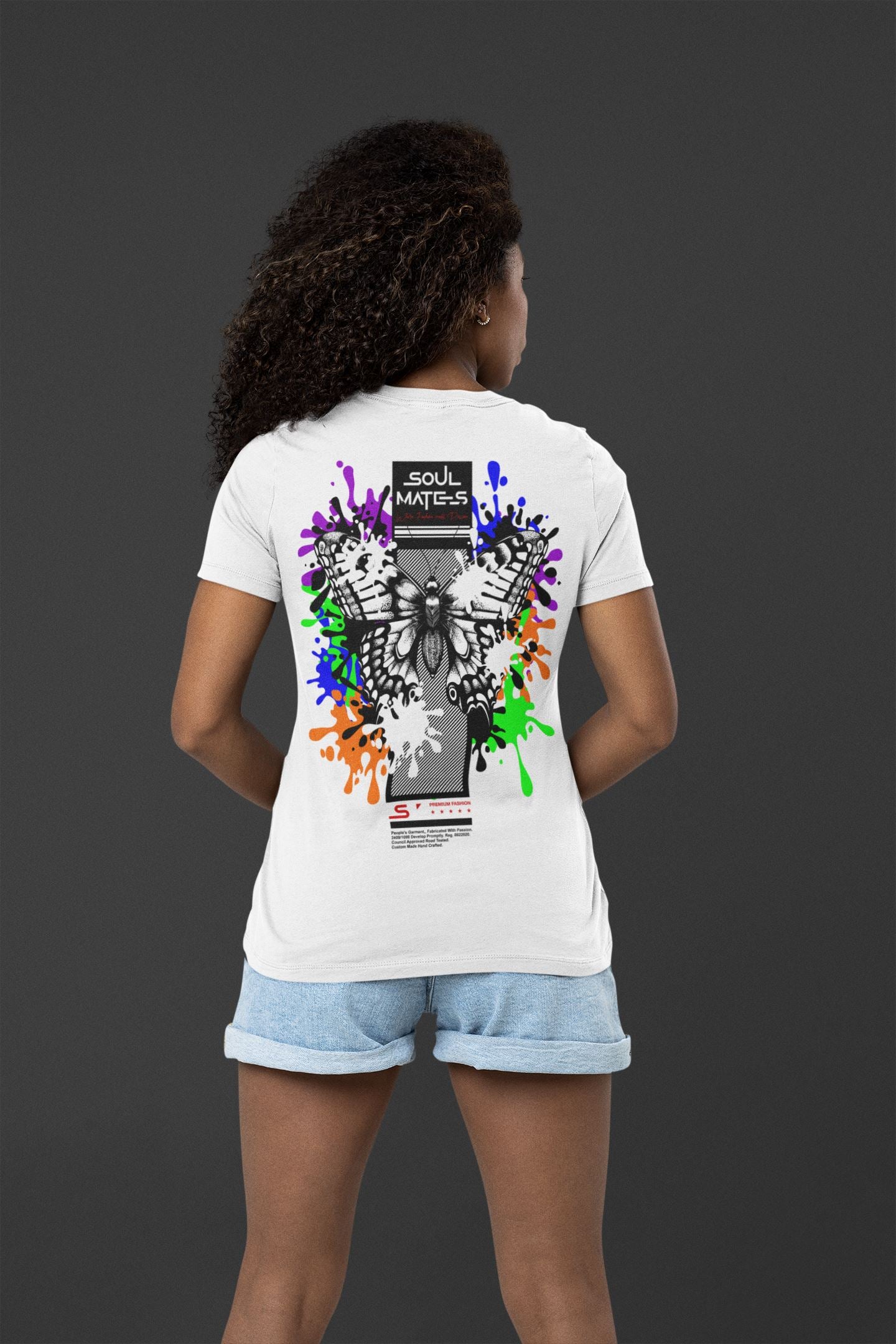 Butterfly Unisex-T-Shirt Soulmates