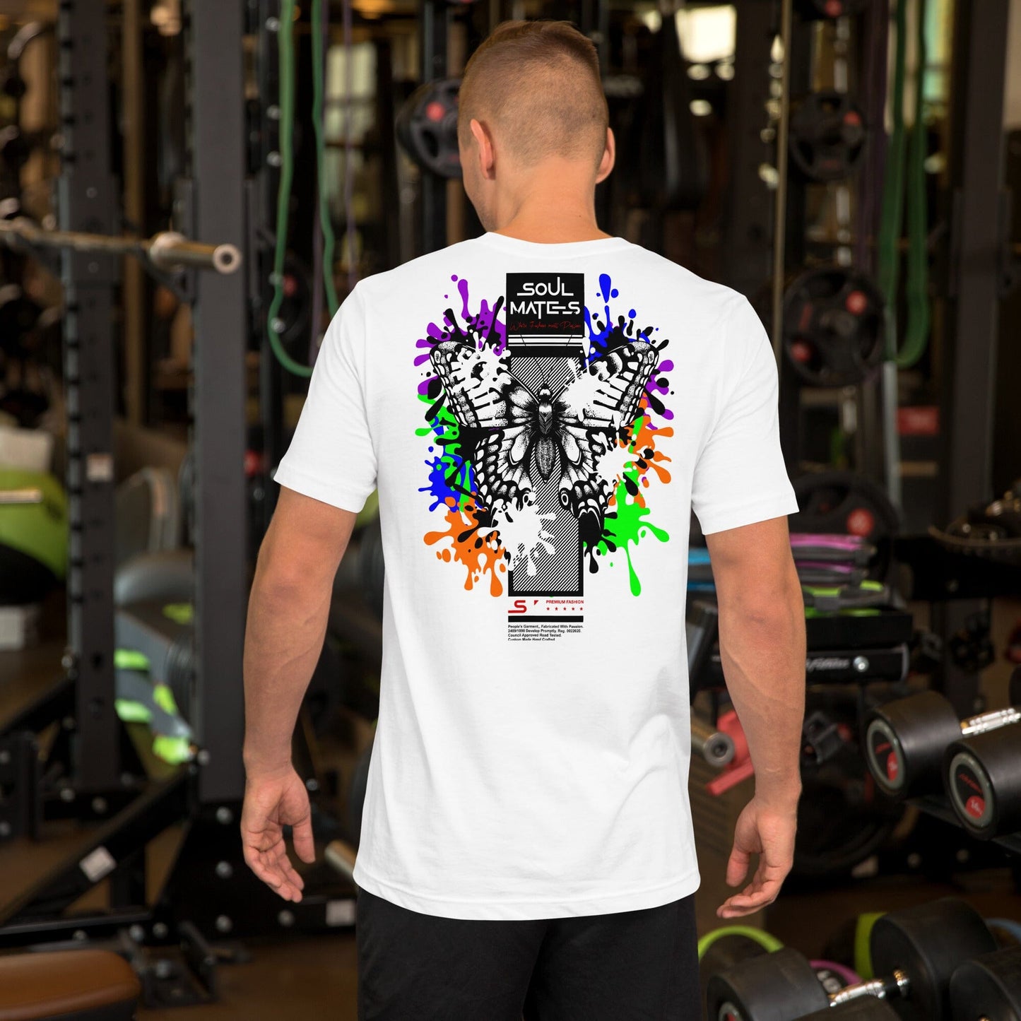 Butterfly Unisex-T-Shirt Soulmates XS