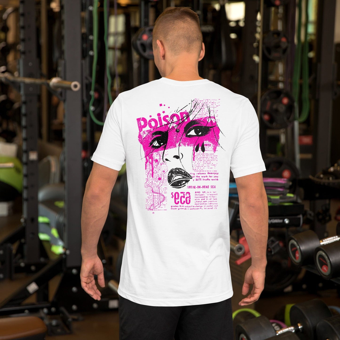 Crying Woman Pink Unisex-T-Shirt Soulmates XS