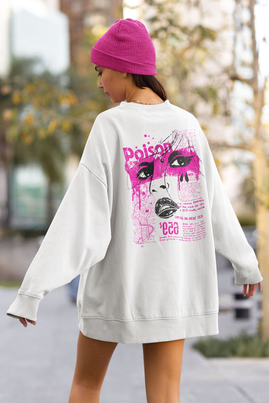 crying Woman Soulmates Design. Unisex-Premium-Pullover Soulmates