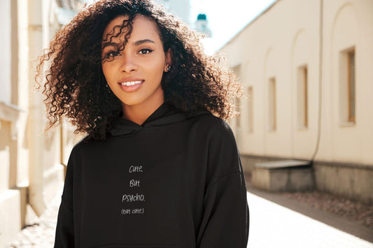 Cute but Psycho (but cute) Unisex-Kapuzenpullover Soulmates