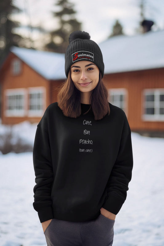 Cute but Psycho (but cute) Unisex-Premium-Pullover Soulmates