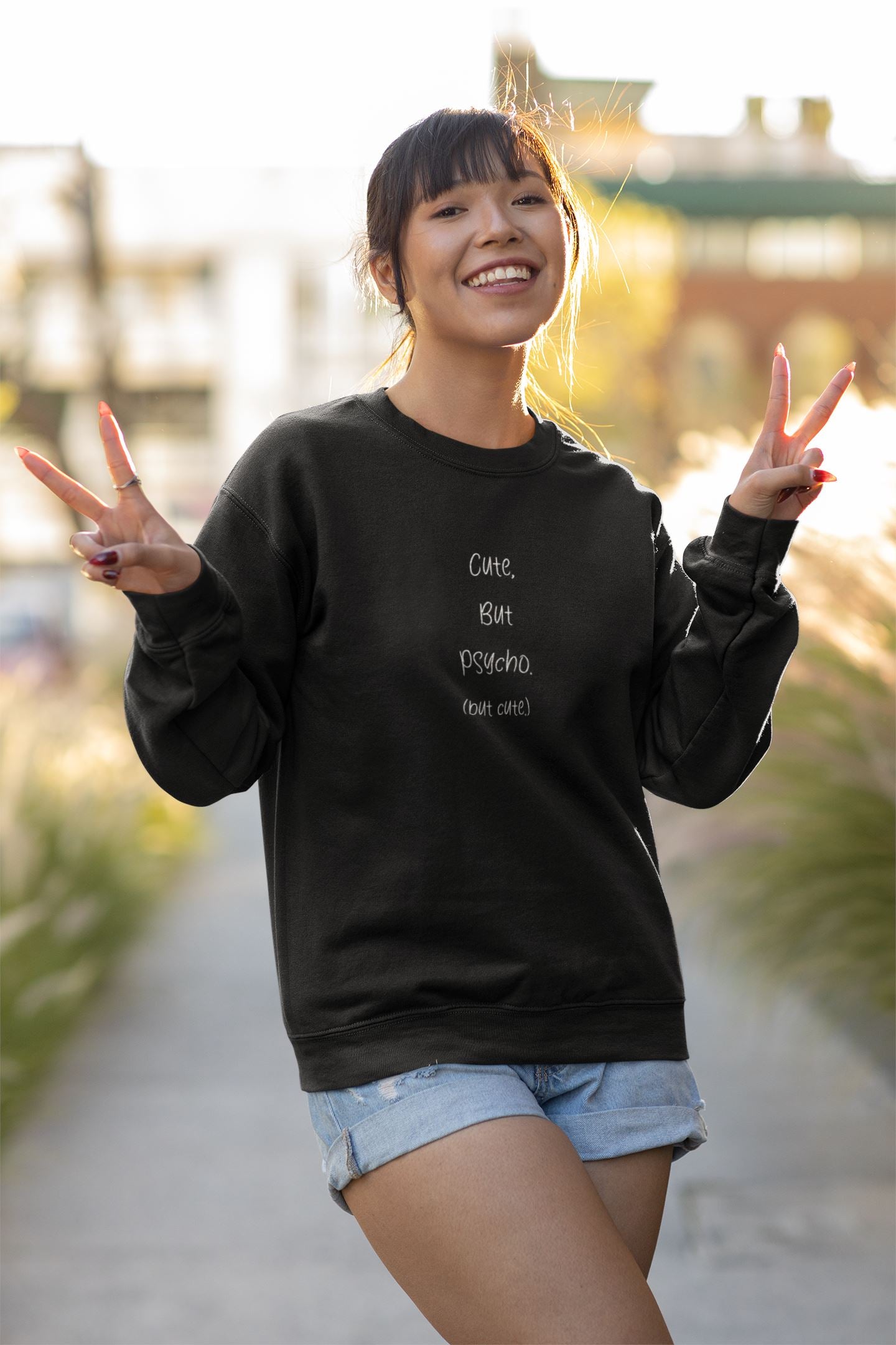 Cute but Psycho (but cute) Unisex-Premium-Pullover Soulmates
