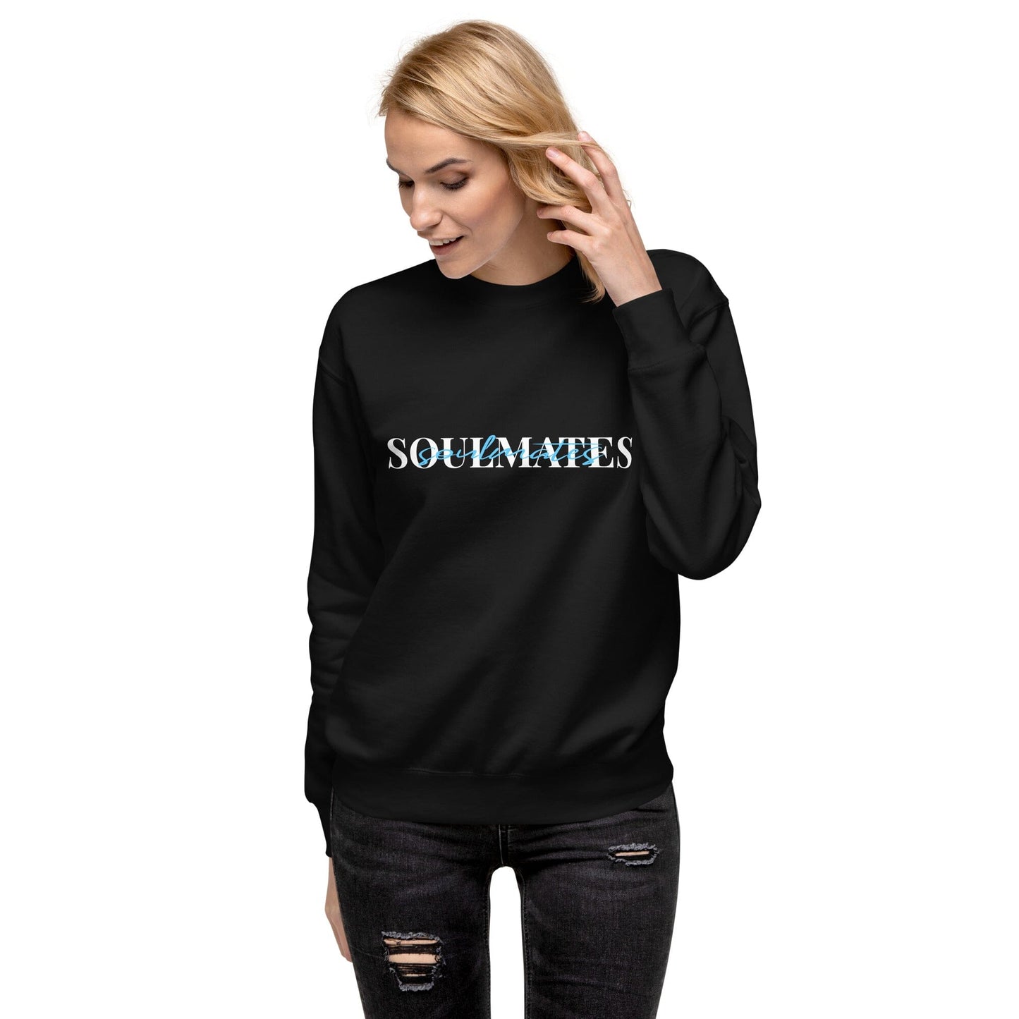 Forget your Problem, Keep Smile. Unisex-Premium-Pullover Soulmates
