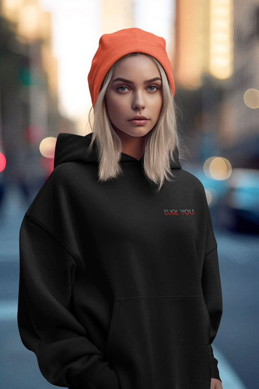 Fuck You Love You Soulmates Design. Unisex-Kapuzenpullover Soulmates