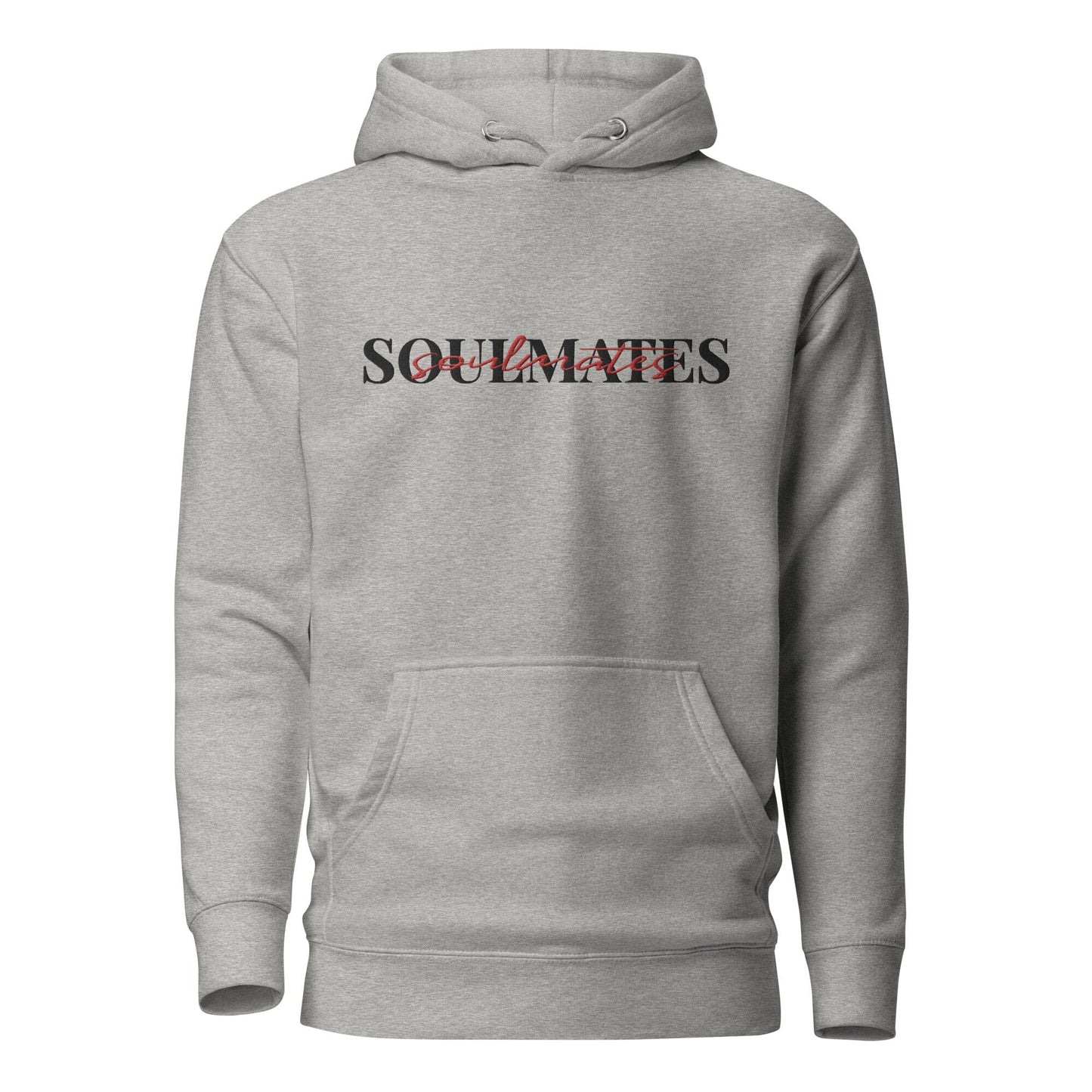 Hoodie Soulmates Stick schwarz/rot Soulmates Carbon Grey S