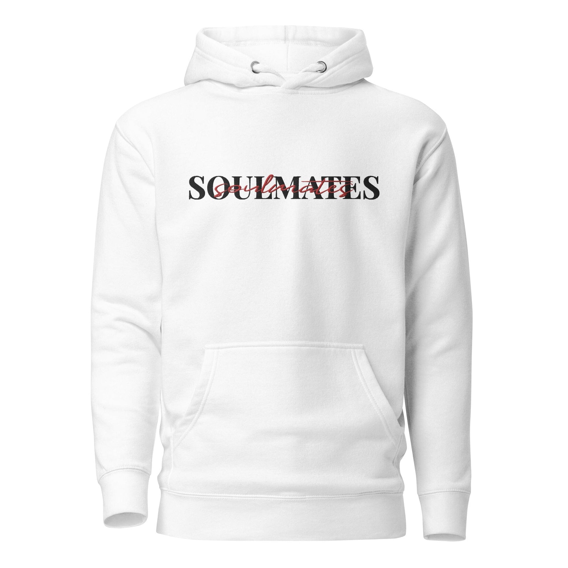 Hoodie Soulmates Stick schwarz/rot Soulmates Weiß S
