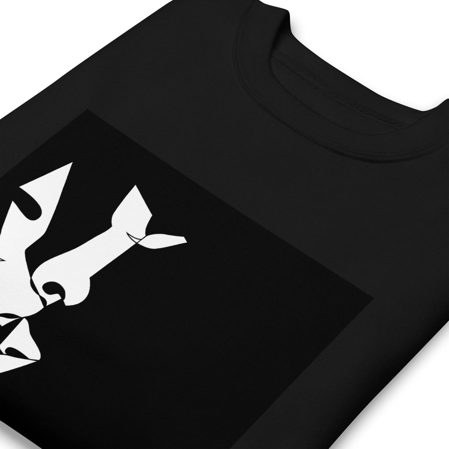 Kissing Soulmates Design - Black and White. Unisex-Premium-Pullover Soulmates