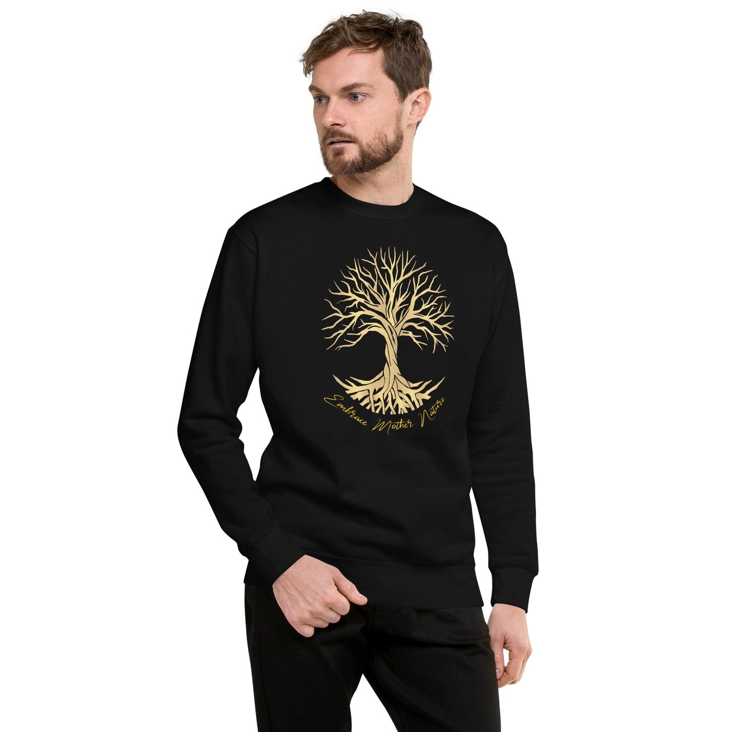 Lebensbaum, Embrace Mother Nature. Unisex-Premium-Pullover Soulmates