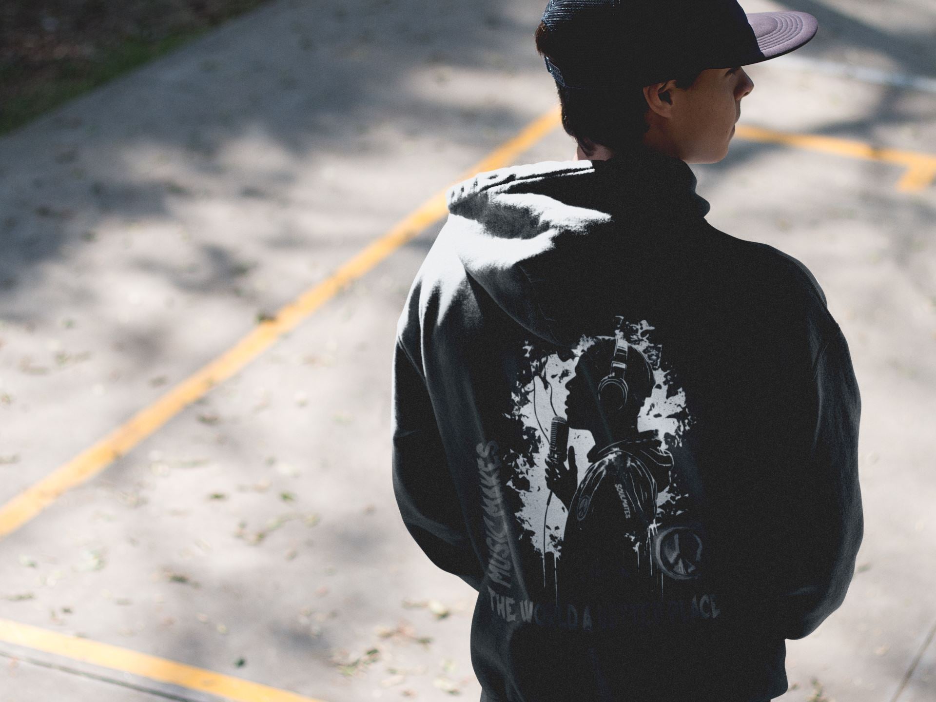 Music makes the World a better Place. Unisex-Kapuzenpullover Soulmates