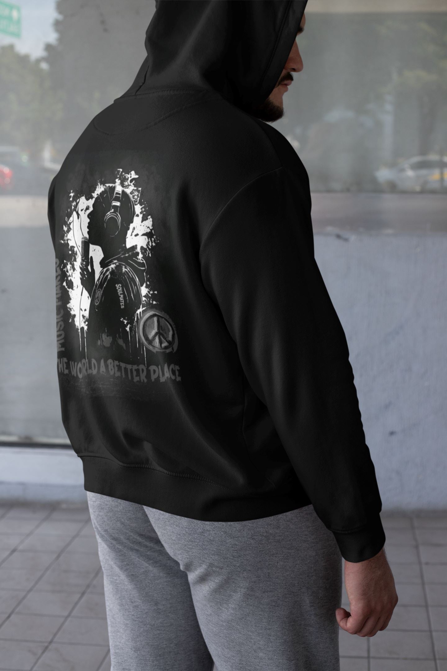 Music makes the World a better Place. Unisex-Kapuzenpullover Soulmates