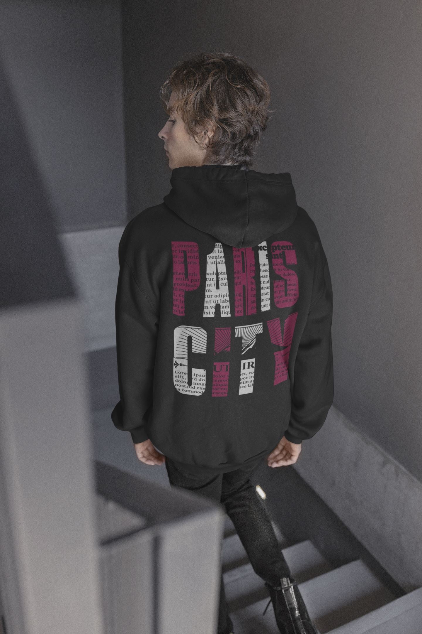 Paris City - Soulmates Design. Unisex-Kapuzenpullover Soulmates
