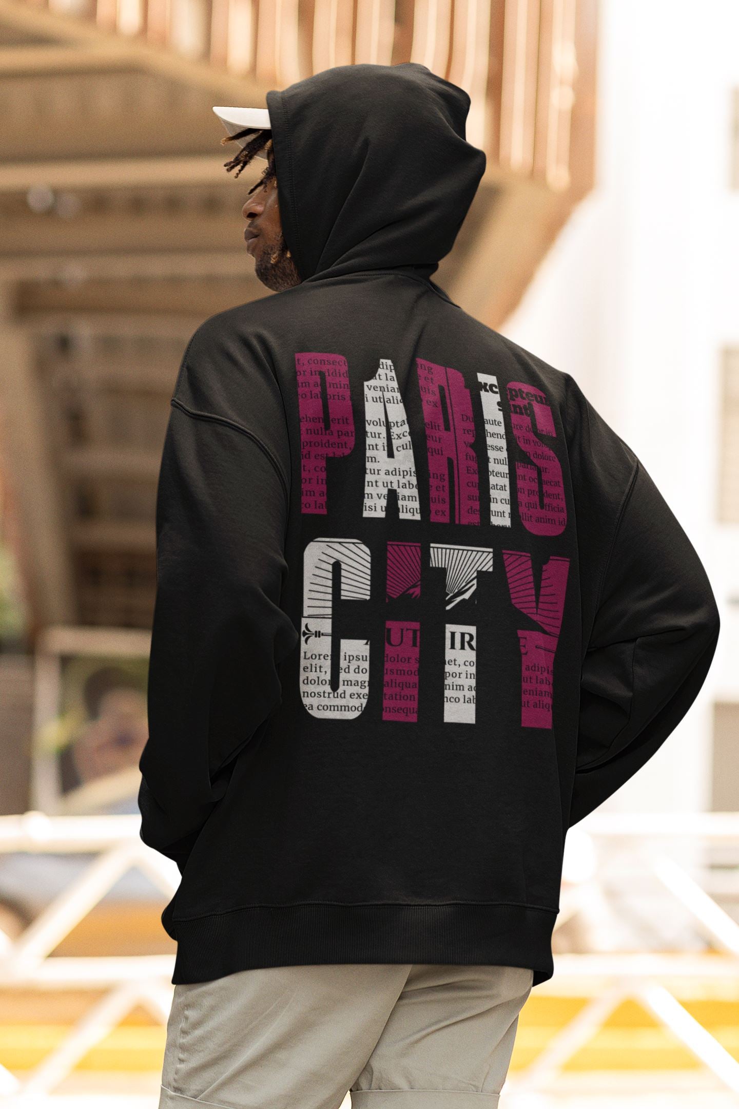 Paris City - Soulmates Design. Unisex-Kapuzenpullover Soulmates