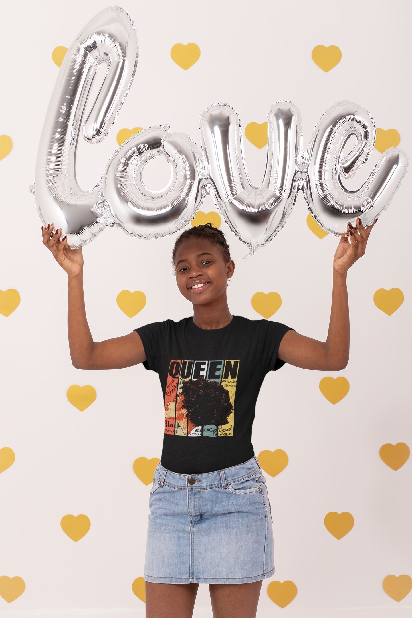 Queen, Mit diesem Shirt bist du der Hingucker. Lockeres Damen-T-Shirt Soulmates