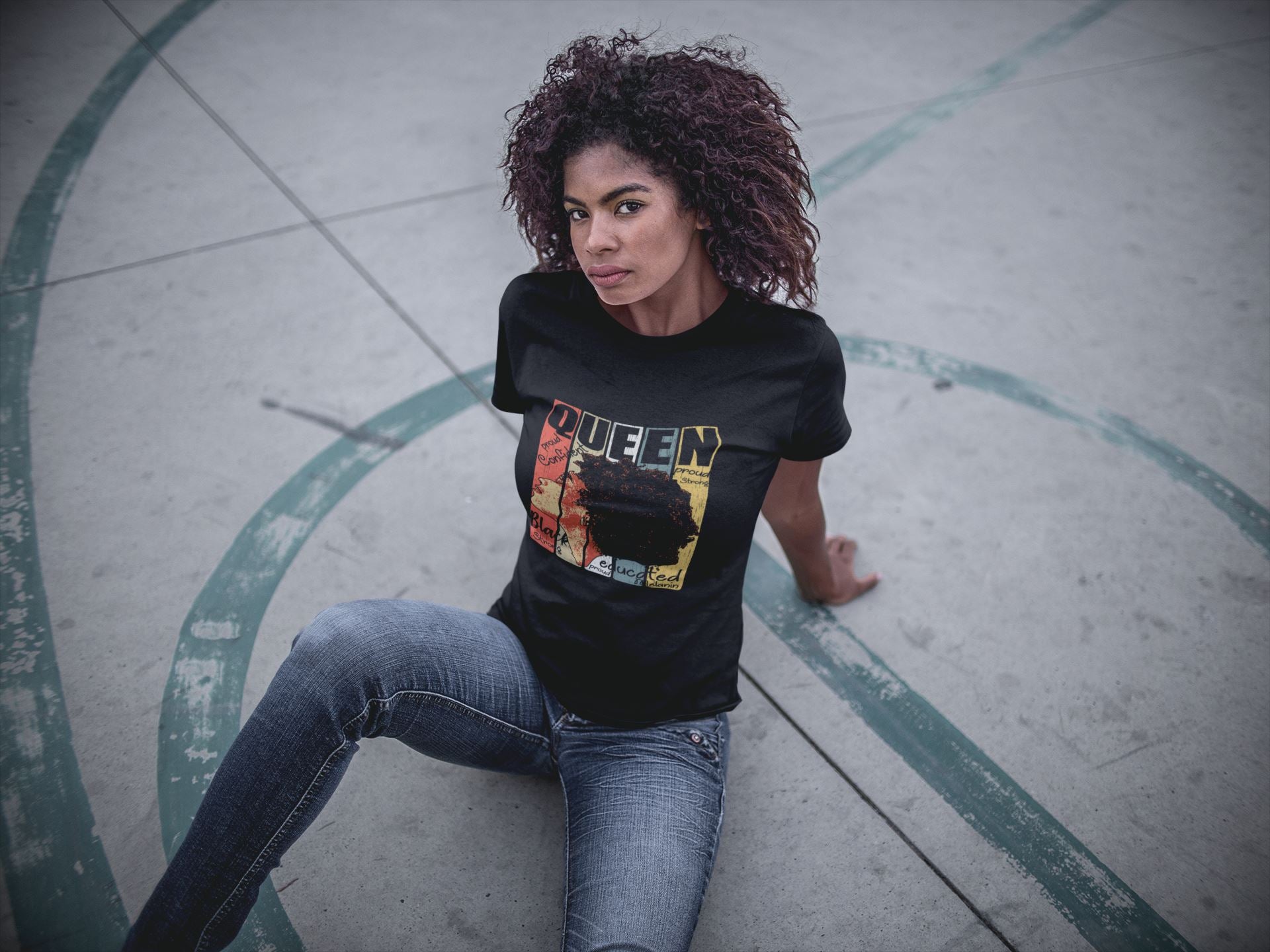 Queen, Mit diesem Shirt bist du der Hingucker. Lockeres Damen-T-Shirt Soulmates