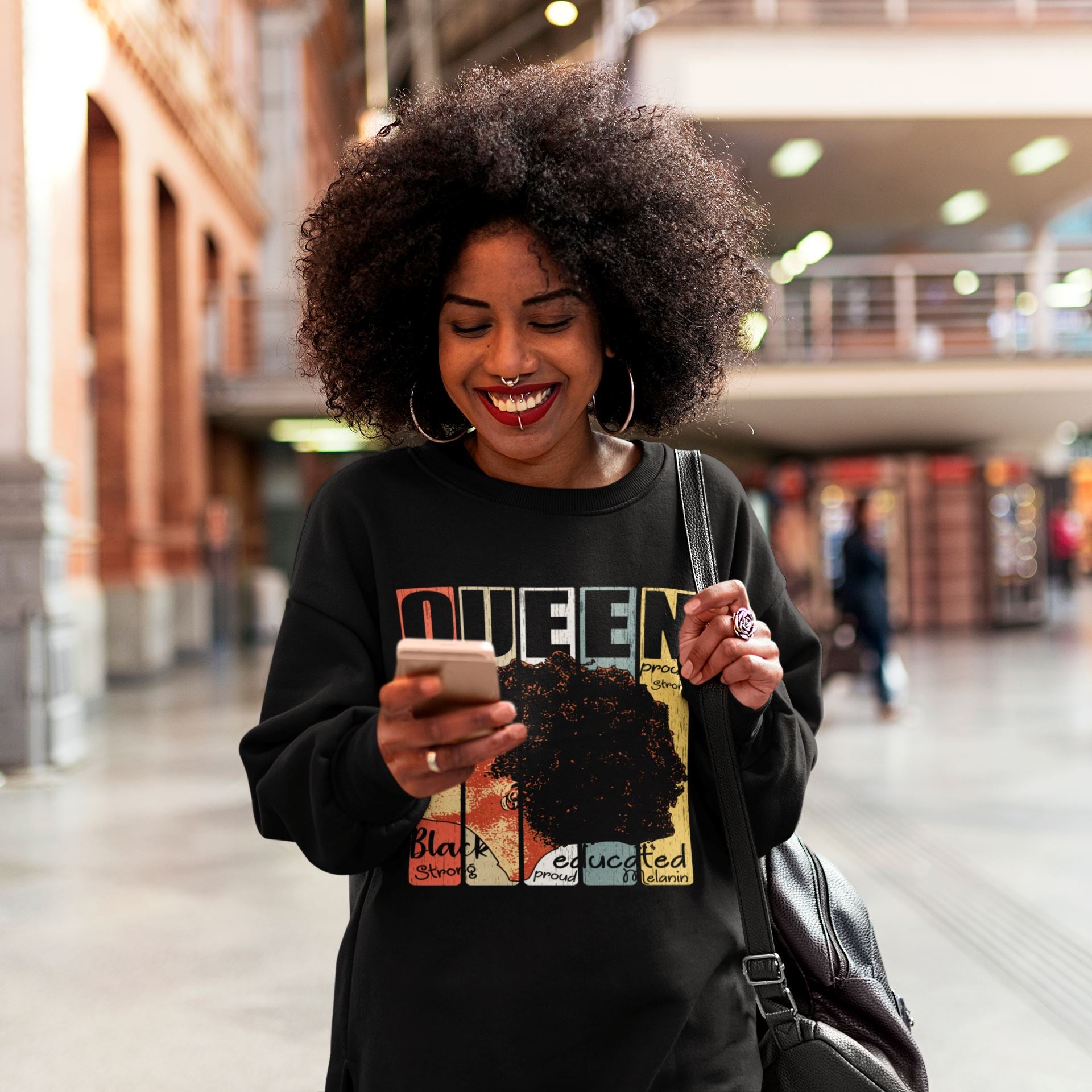 Queen, Mit diesem Soulmates Design bist du der Hingucker. Unisex-Premium-Pullover Soulmates