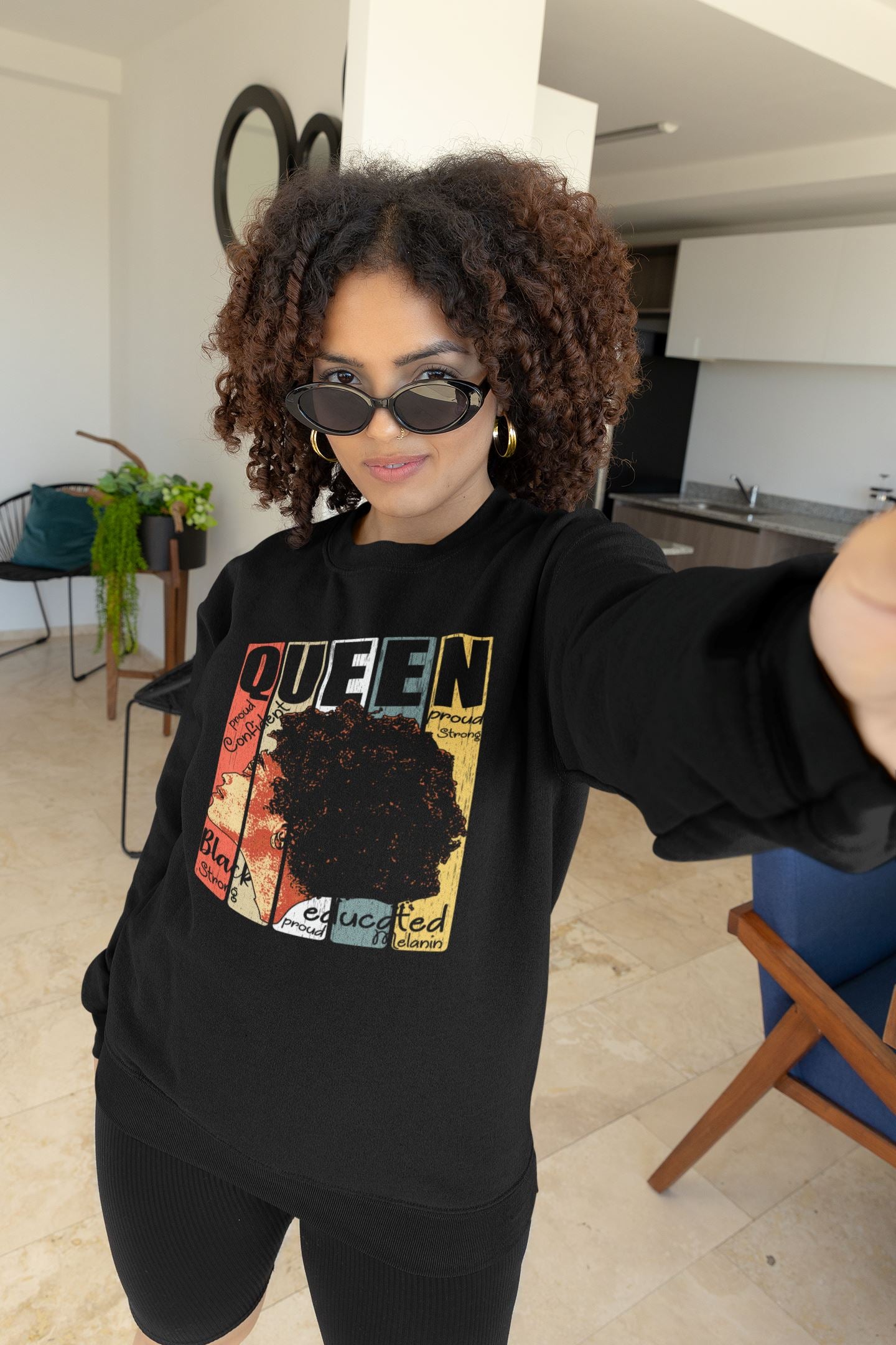 Queen, Mit diesem Soulmates Design bist du der Hingucker. Unisex-Premium-Pullover Soulmates