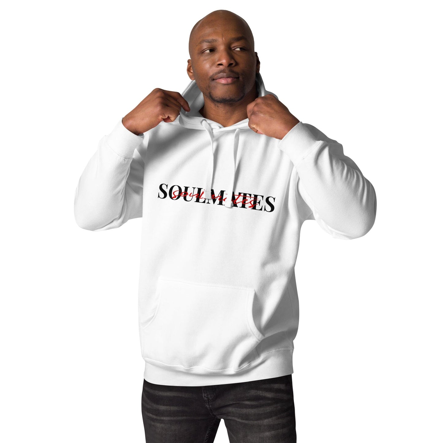 Screaming Side Face Skull - Soulmates Design. Unisex-Kapuzenpullover Soulmates