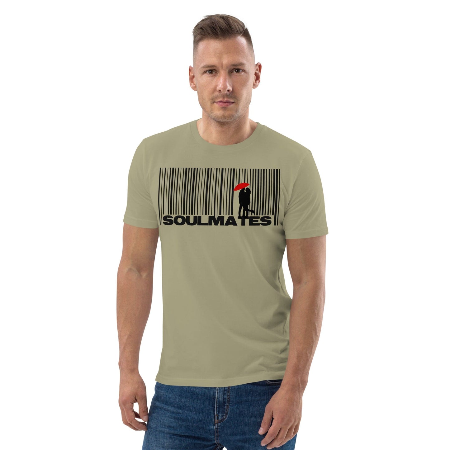 Soulmates Barcode T-Shirt Soulmates Sage S