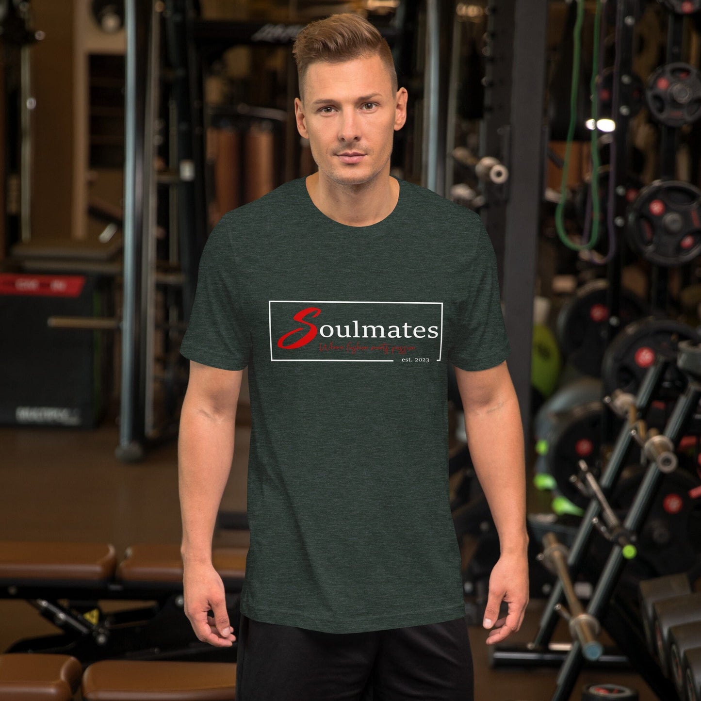 Soulmates Where Fashion meets Passion Unisex-T-Shirt Soulmates Heather Wald S