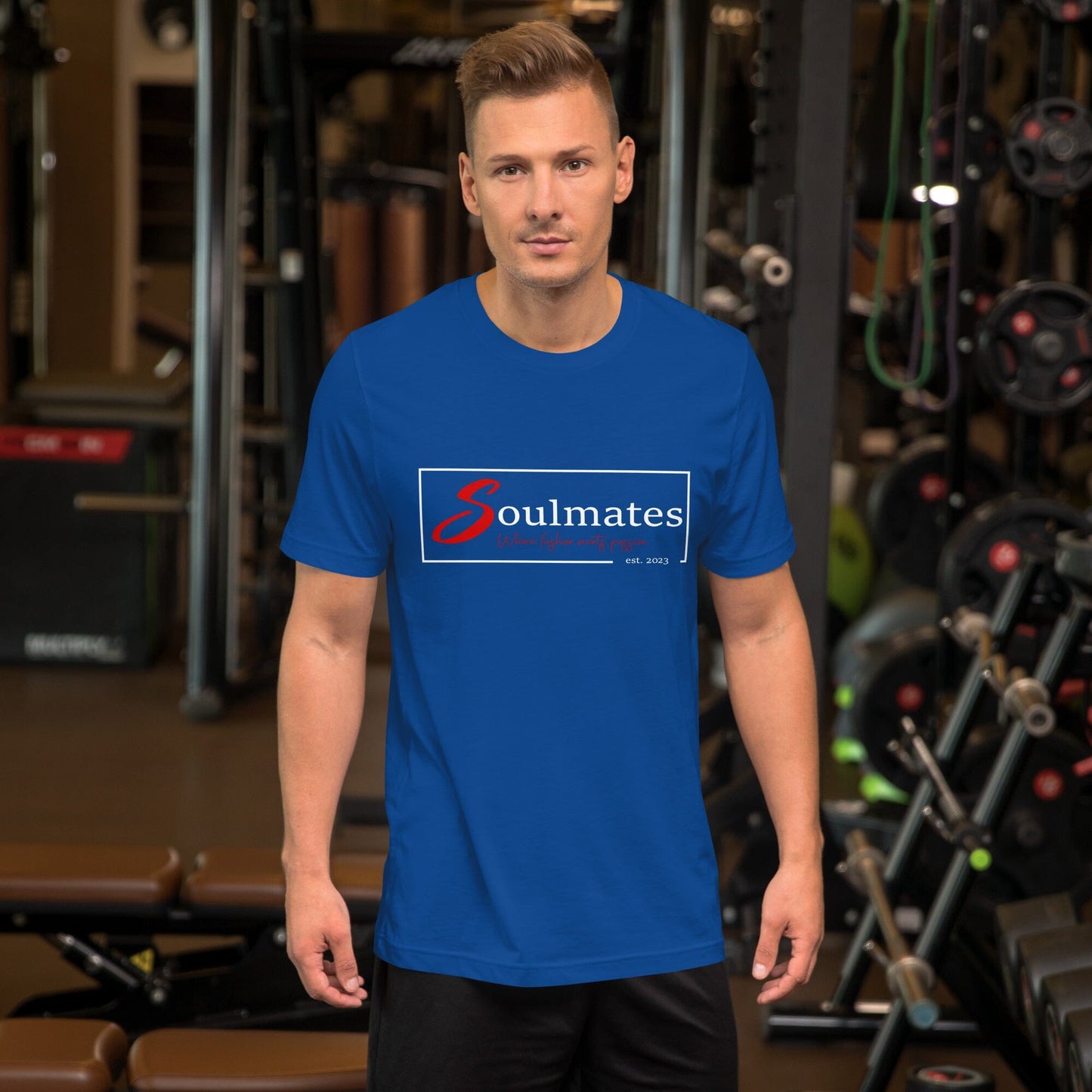 Soulmates Where Fashion meets Passion Unisex-T-Shirt Soulmates True Royal S