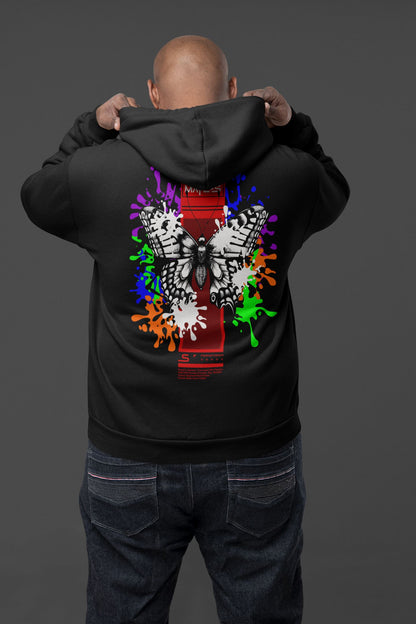 Butterfly Art Unisex-Kapuzenpullover Soulmates 