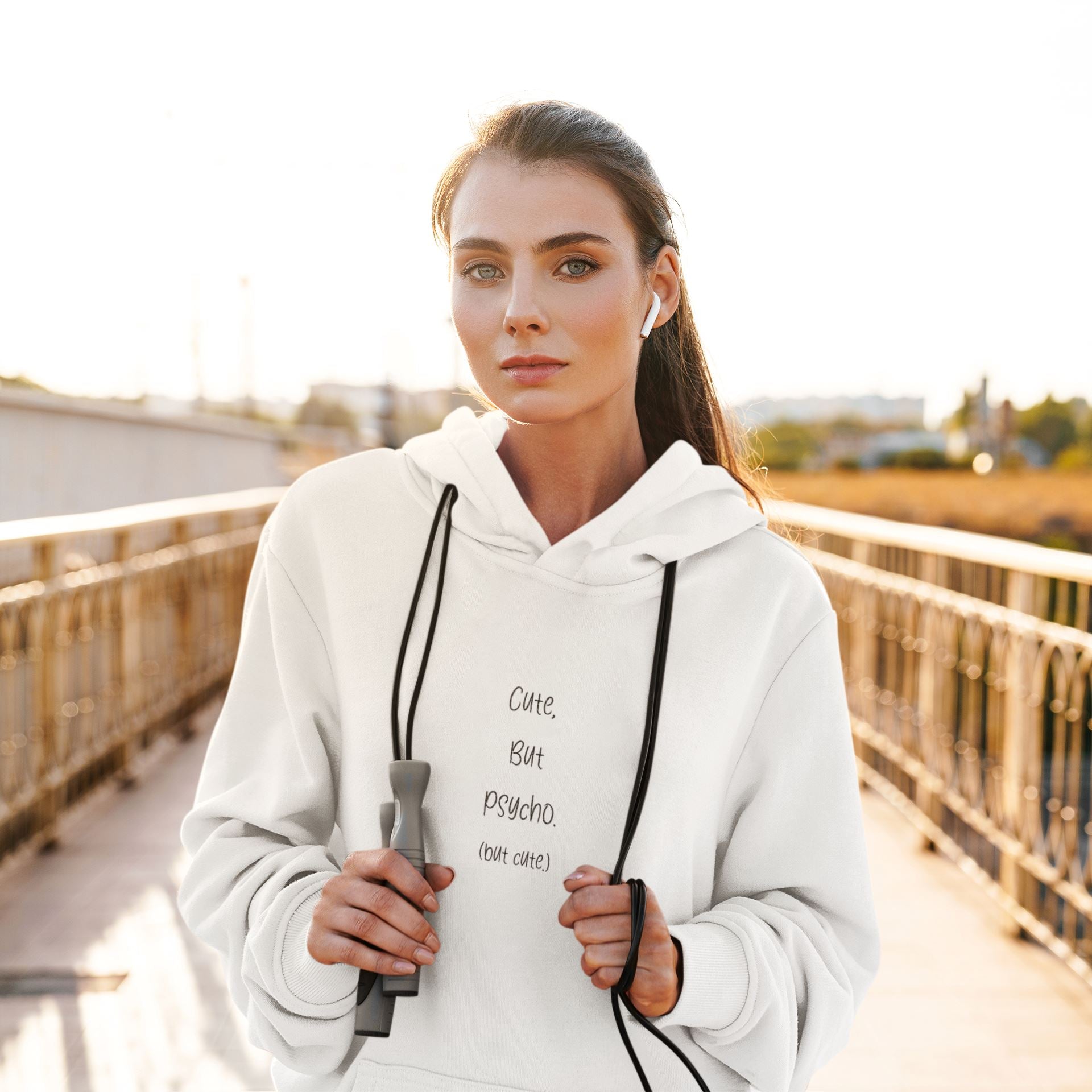Cute but Psycho (but cute) Unisex-Kapuzenpullover Soulmates 