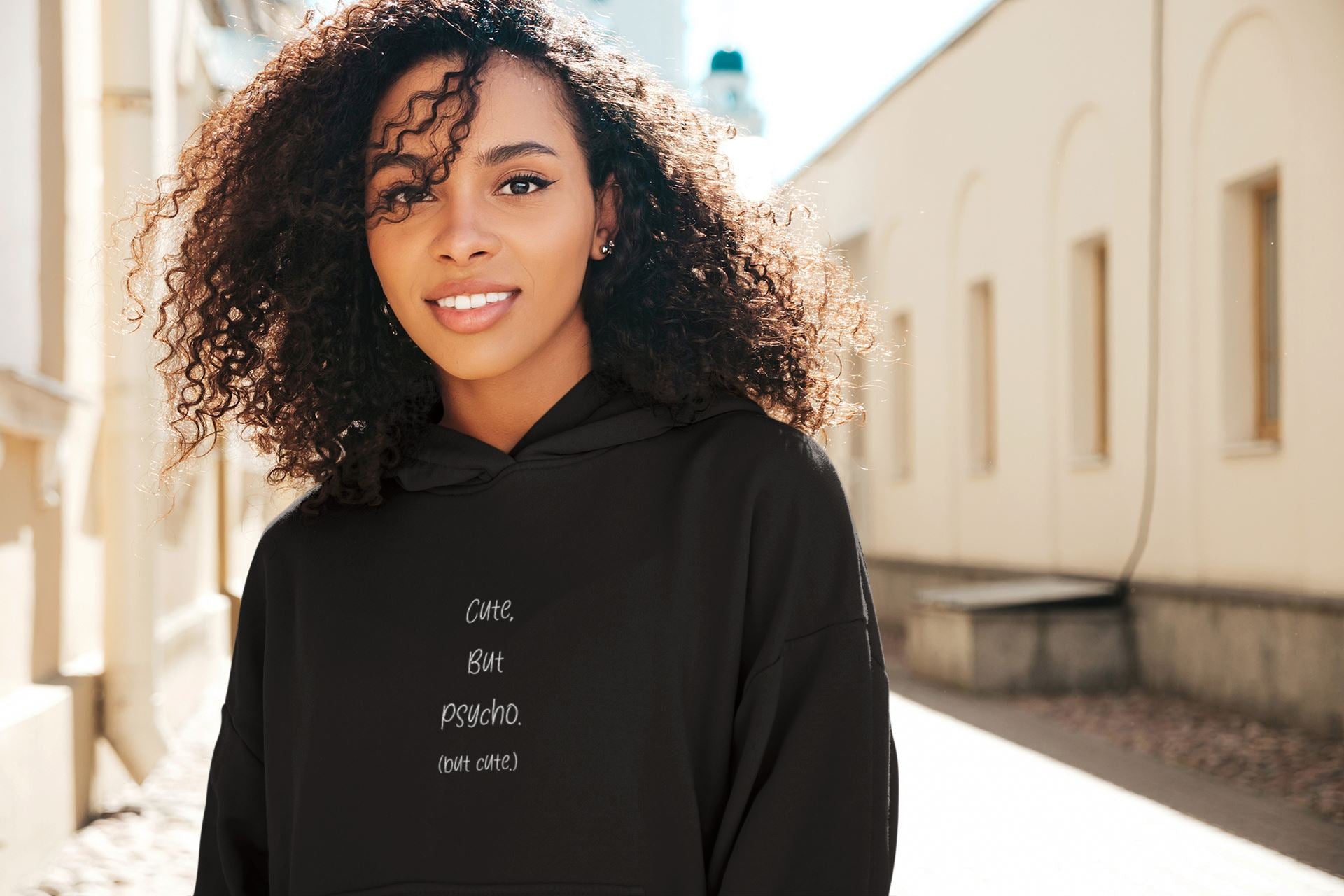 Cute but Psycho (but cute) Unisex-Kapuzenpullover Soulmates 