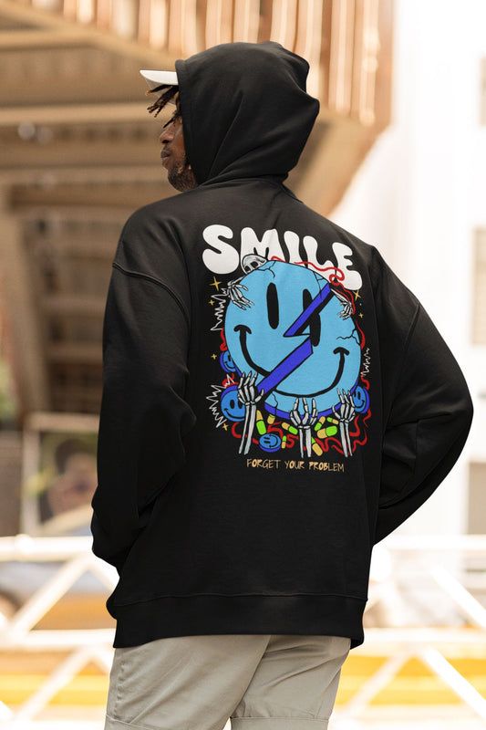 Forget your Problem, Keep Smile. Unisex-Kapuzenpullover Soulmates 