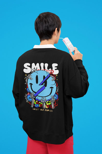 Forget your Problem, Keep Smile. Unisex-Premium-Pullover Soulmates 