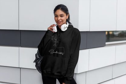 Kissing Soulmates Schlichtes Modernes Soulmates Design Unisex-Kapuzenpullover Soulmates 