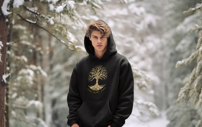 Lebensbaum, Embrace Mother Nature Unisex-Kapuzenpullover Soulmates 