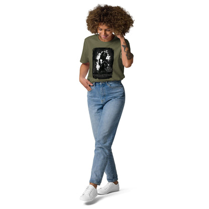 Music makes the World a better Place. Unisex-Bio-Baumwoll-T-Shirt Soulmates Khaki S 