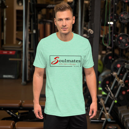 Soulmates Where Fashion meets Passion Unisex-T-Shirt Soulmates Heather Minze S 
