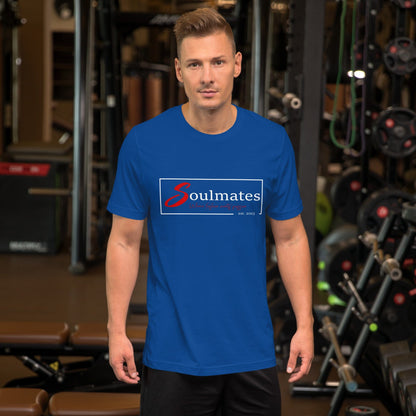 Soulmates Where Fashion meets Passion Unisex-T-Shirt Soulmates True Royal S 